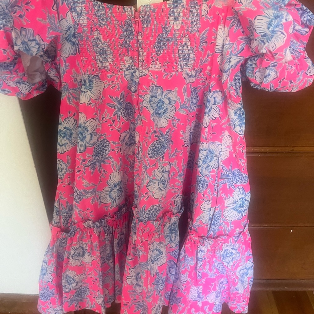 Lilly Pulitzer Nastia Cotton Dress, Size 12